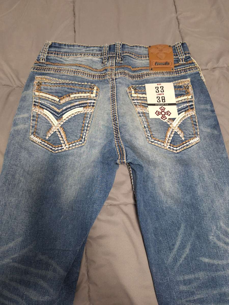 Men Blue Jeans