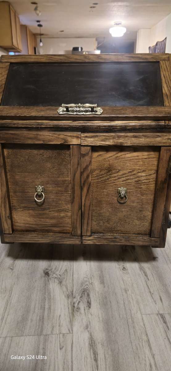 1871 antique bread box refurbished