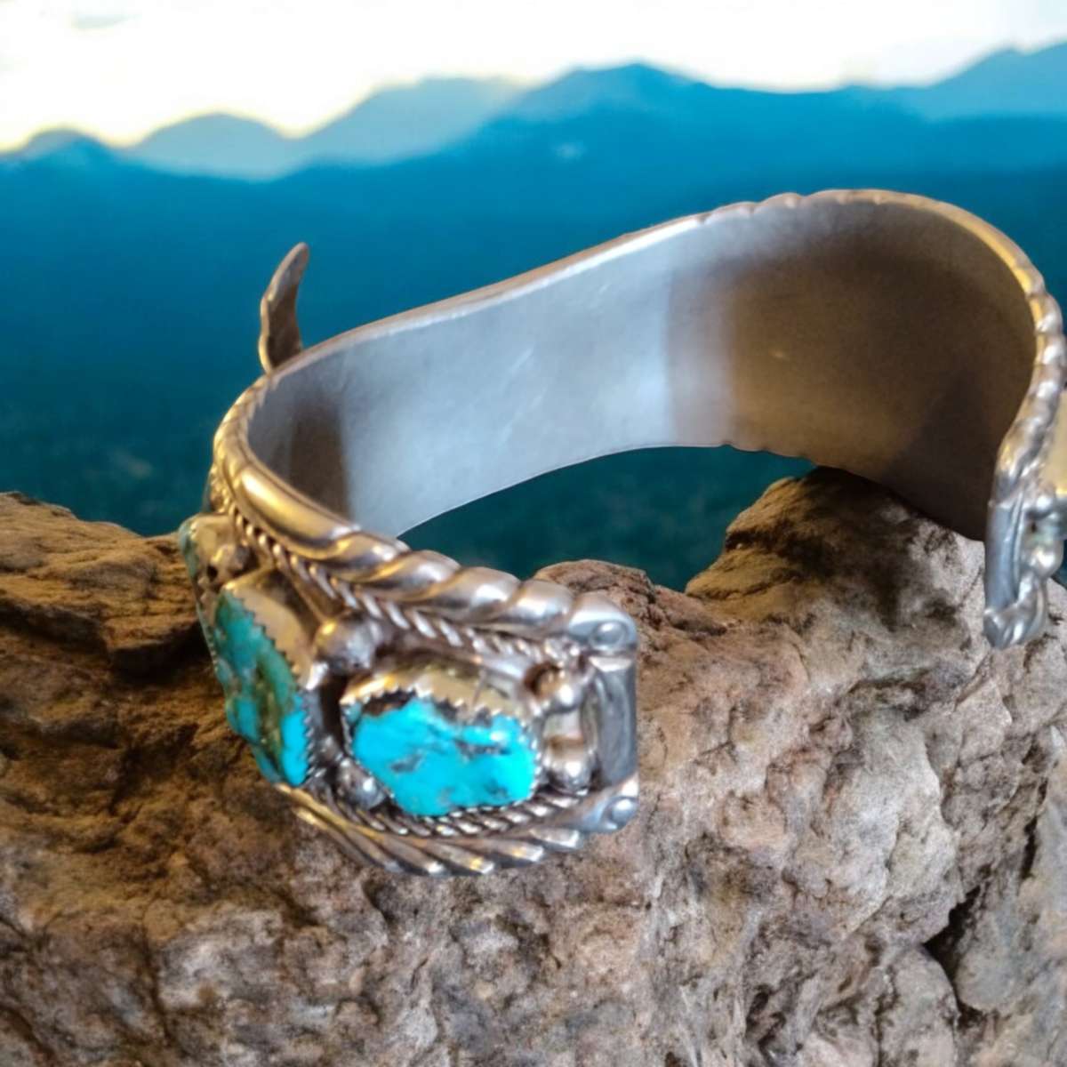 Native American Turquoise watch Band