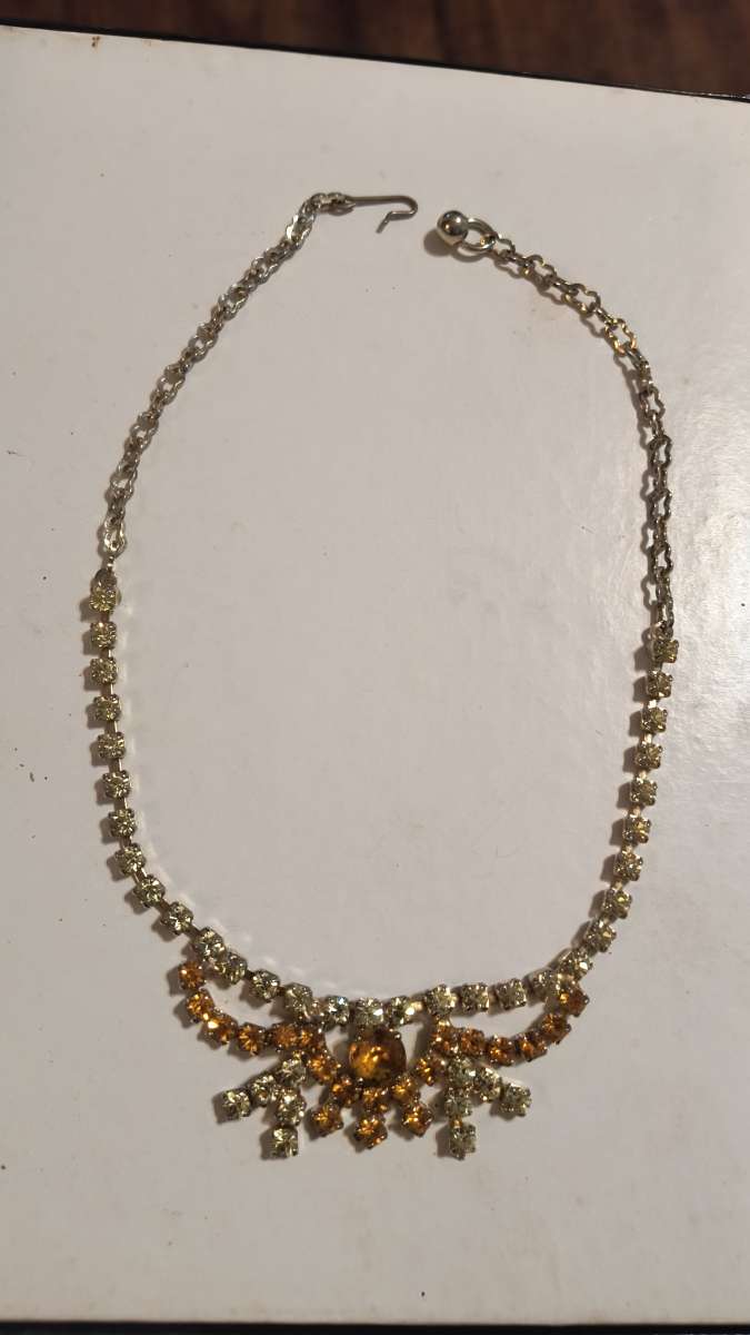 Citrine Gemstone Necklace