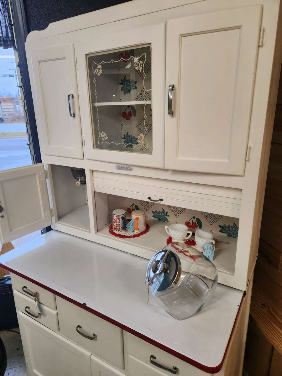 Antique Hoosier Cabinet Refinished