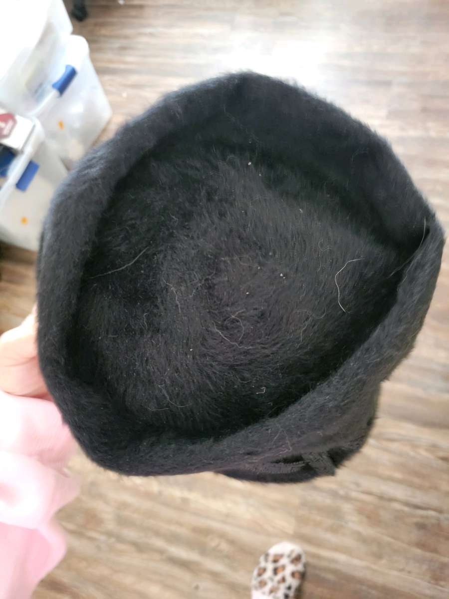 vintage fur hat