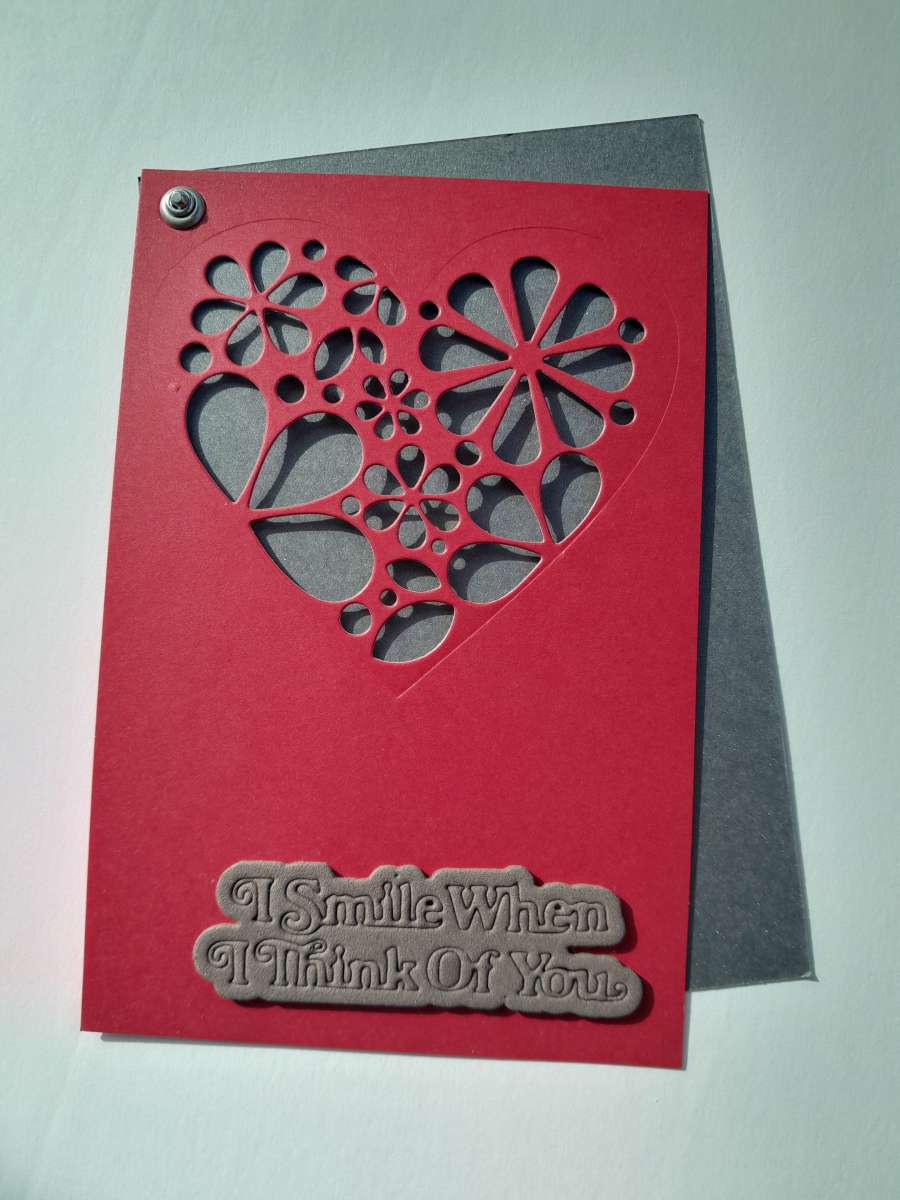 Homemade greeting cards for love