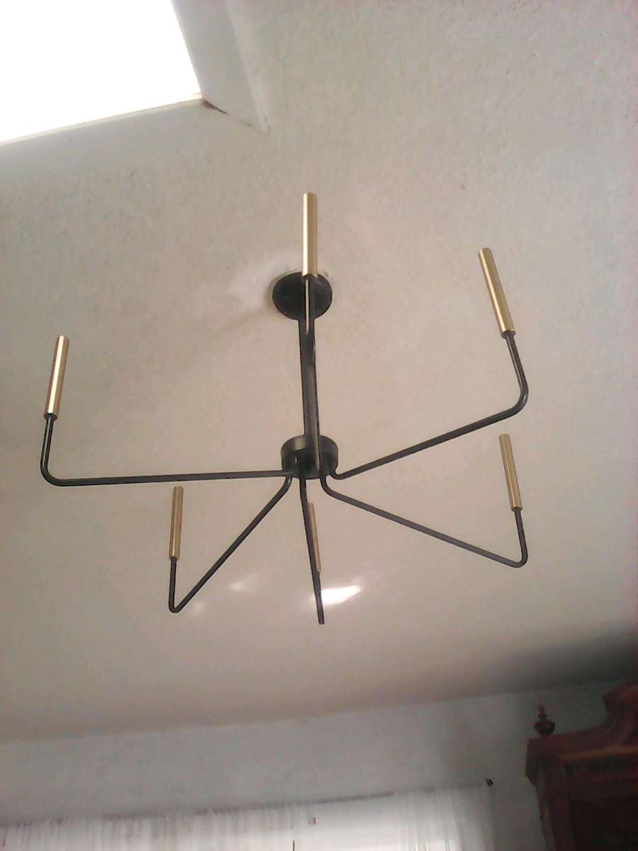 brand new chandelier look like the same in picture