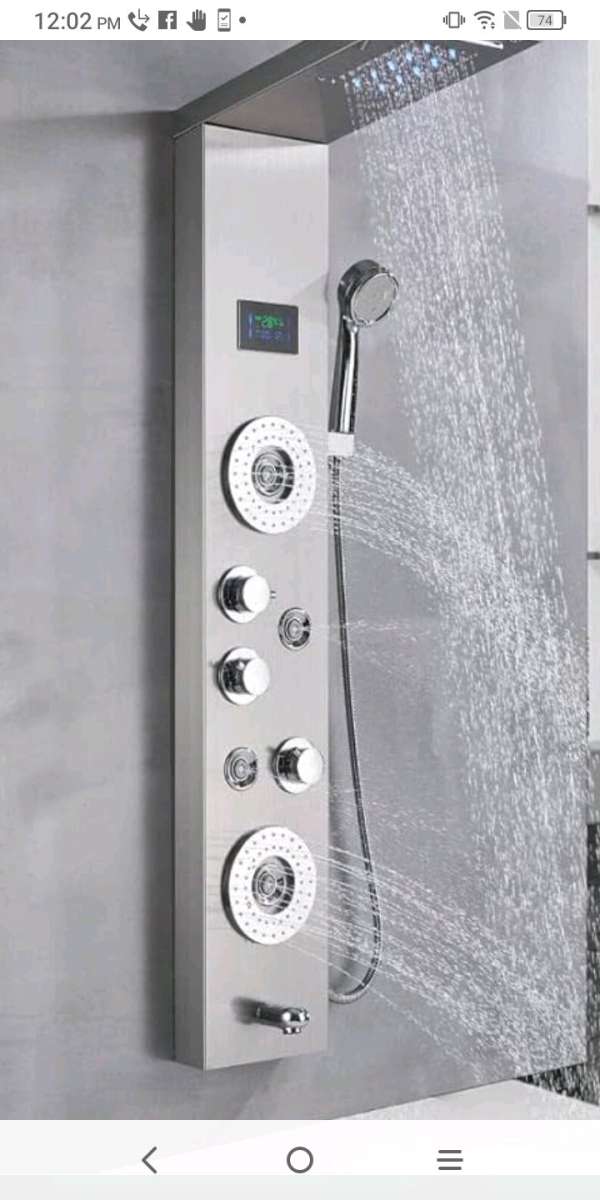 shower panel tower