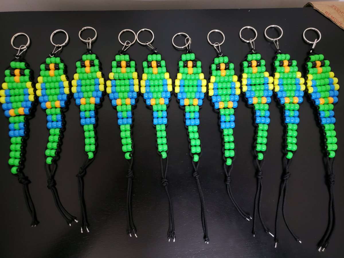 Parrots Keychains