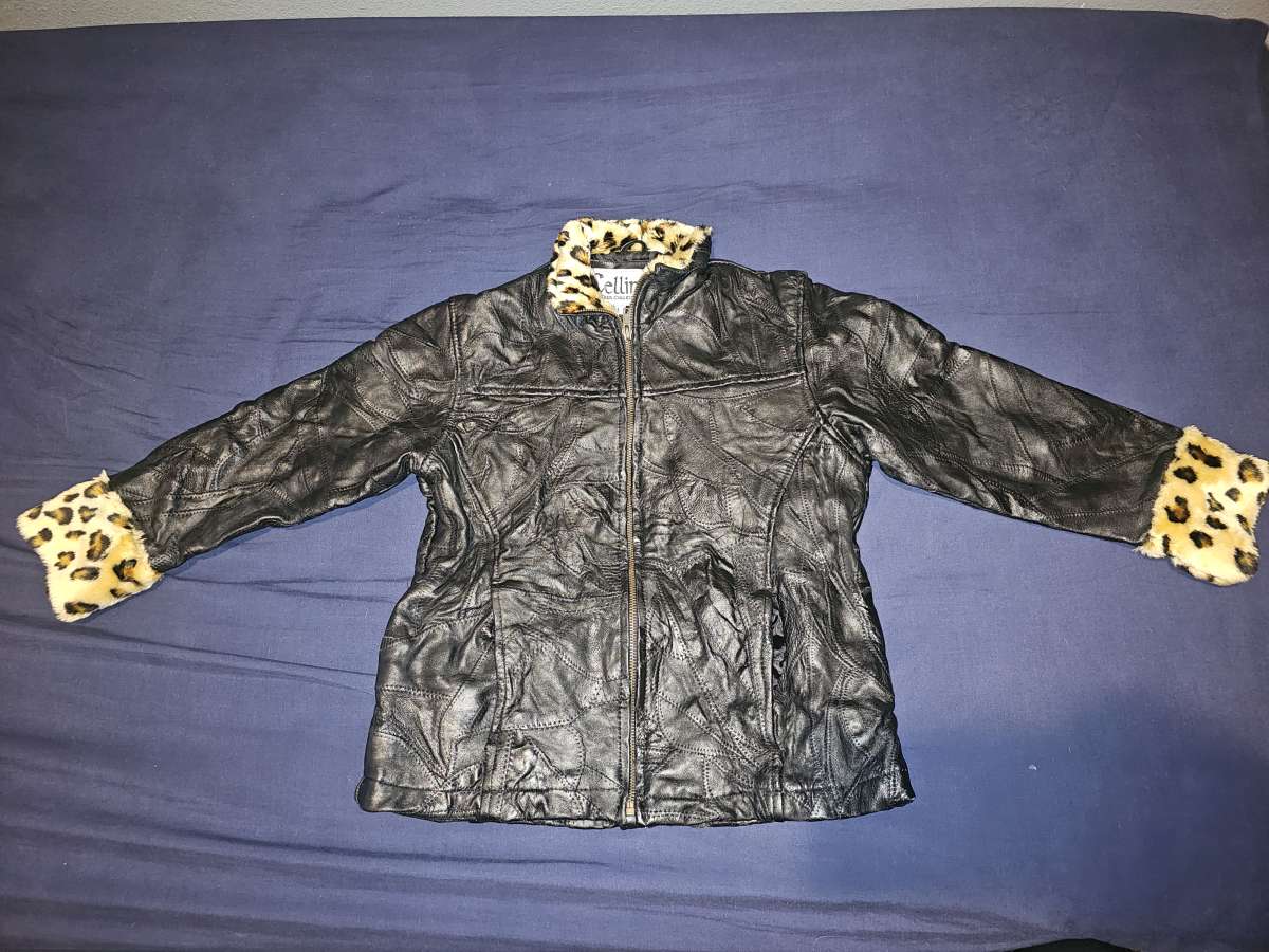 womens leather jacket