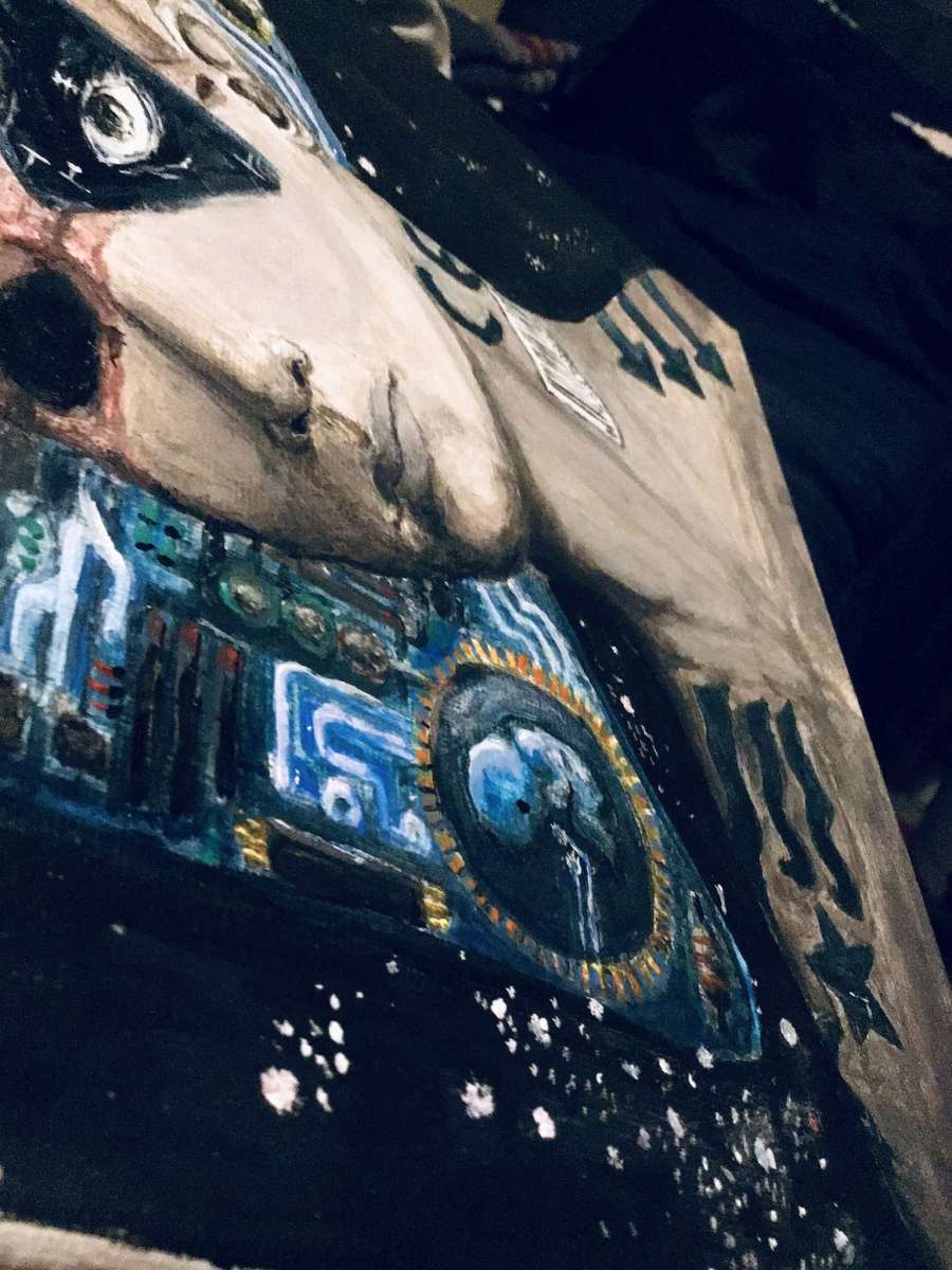 Original acrylic painting 14x11