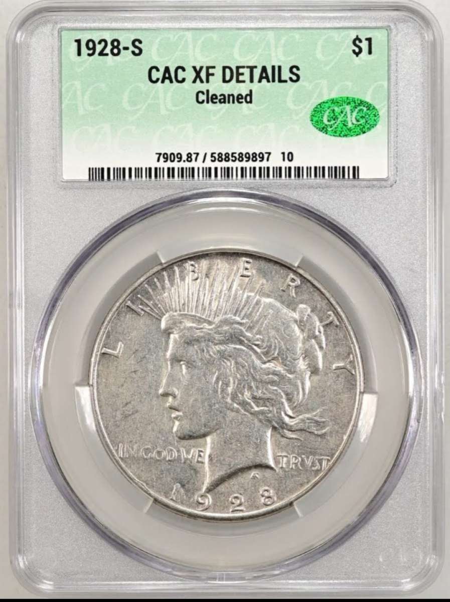 1928 S Peace Silver Dollar