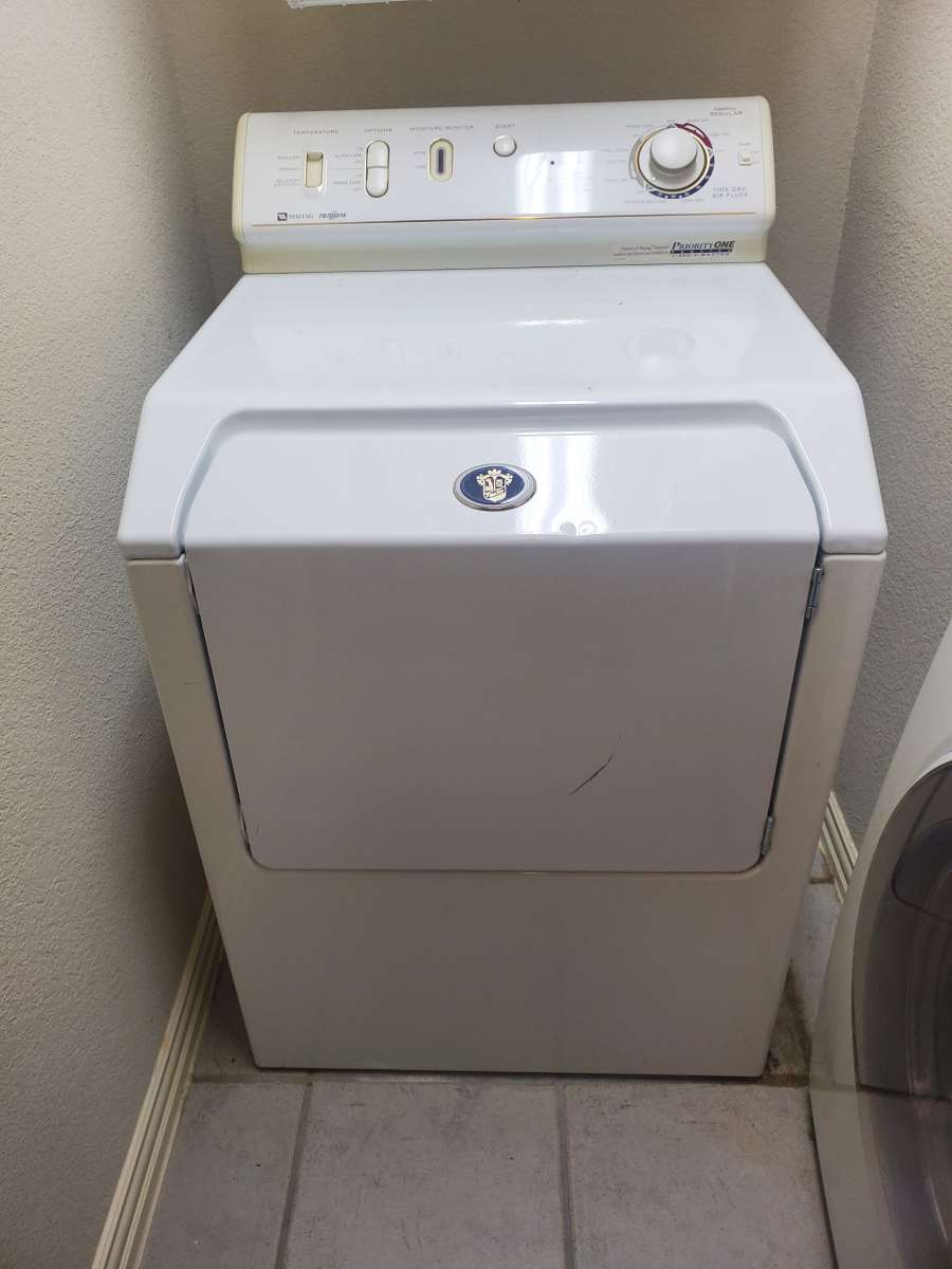 Maytag  Neptune Dryer  Model MDE4000AYW 27W x 28D x 43H