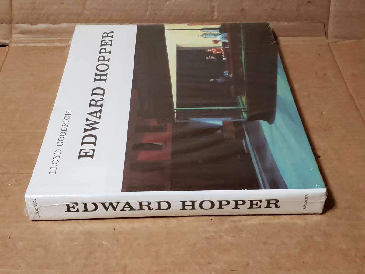 Edward Hopper Lloyd Goodrich Hardcover Art Book Abrams NEW