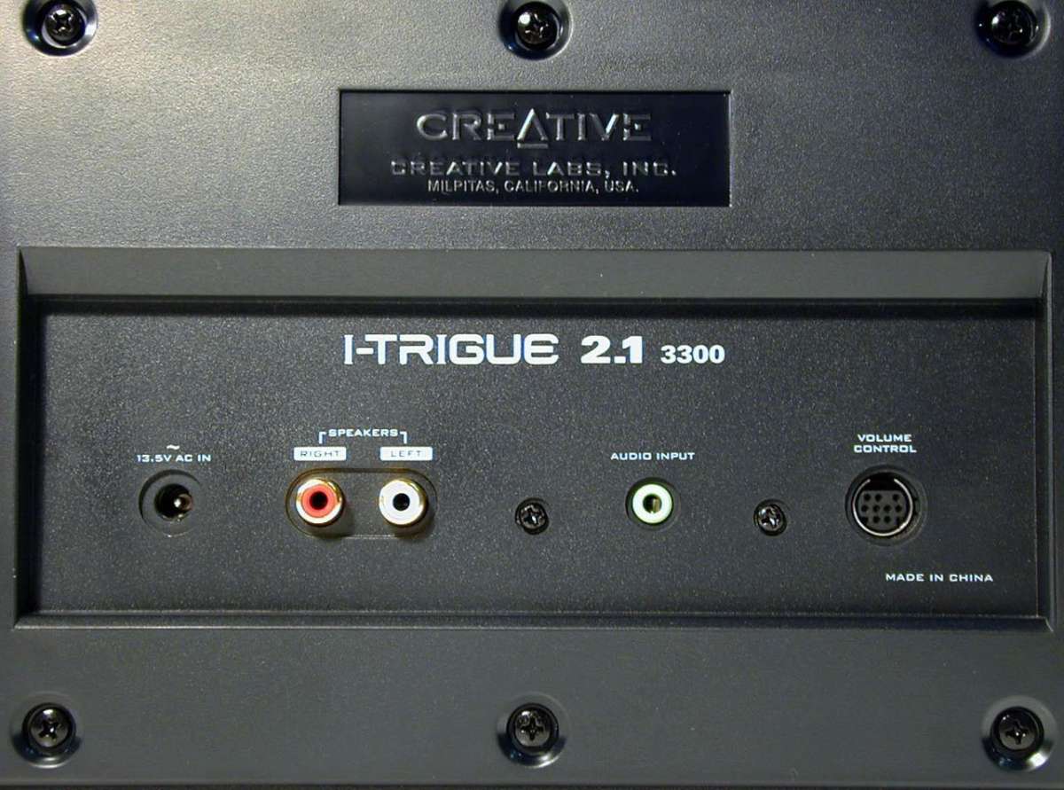 Creative iTrigue 21 3300 Speaker  Subwoofer