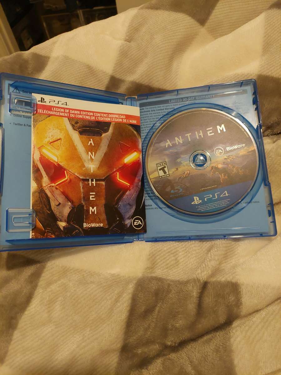 Anthem Playstation 4 Brand New PS4