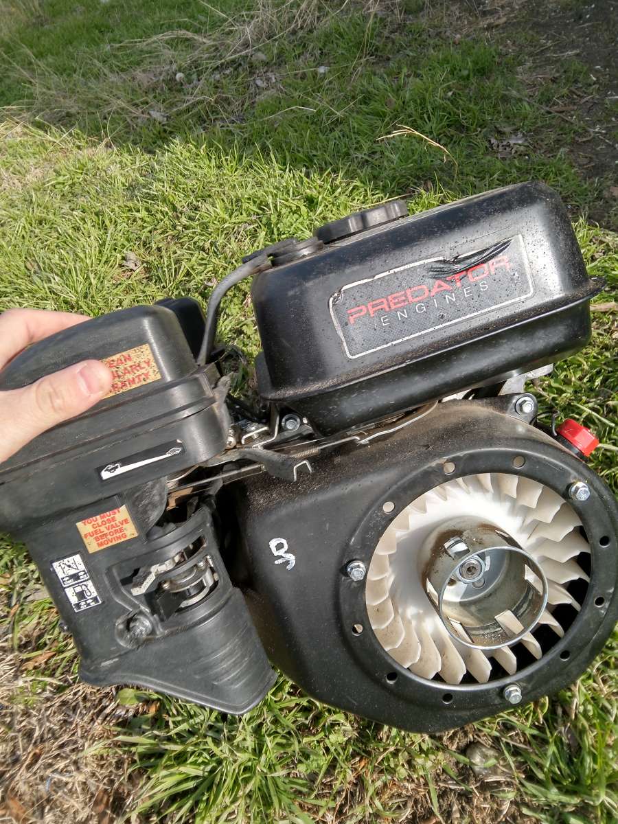 49cc bike and 212cc go cart take a swap