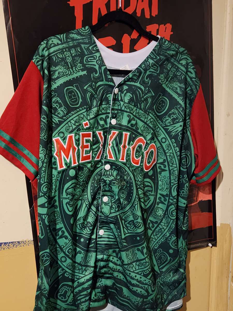 Mexico Aztec calendar jersey