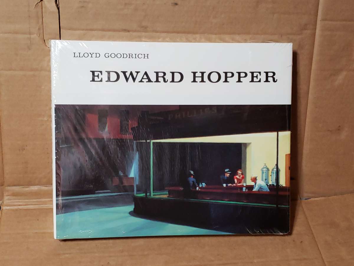 Edward Hopper Lloyd Goodrich Hardcover Art Book Abrams NEW