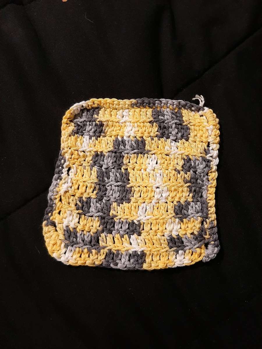 Bumble bee wash cloth