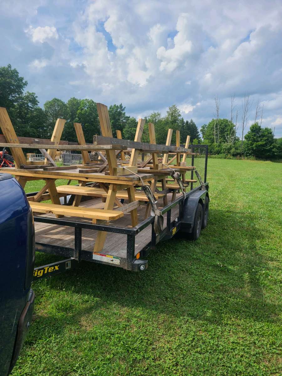 Picnic Tables For Rent