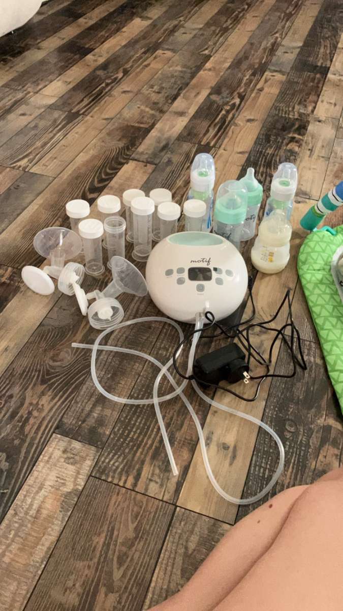 breast pump set