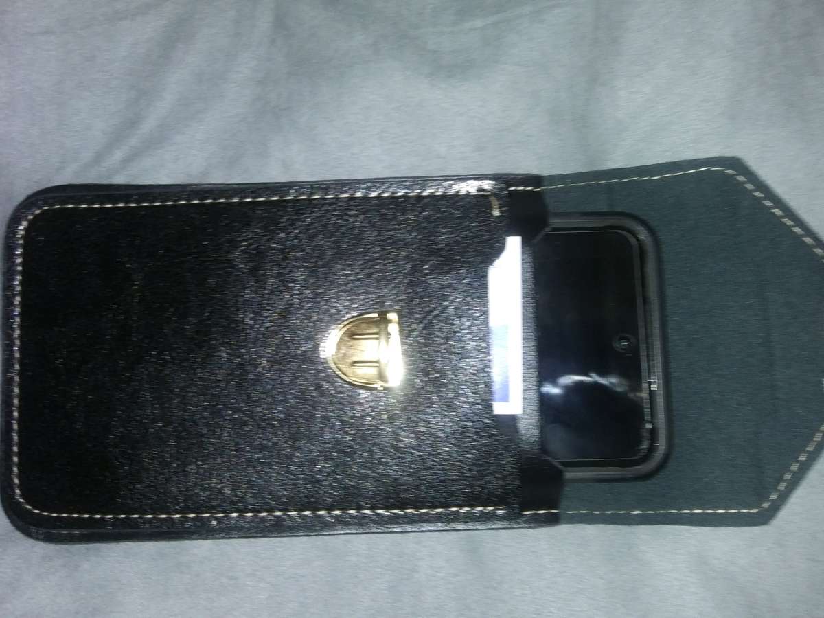leather cellphone holder brand new