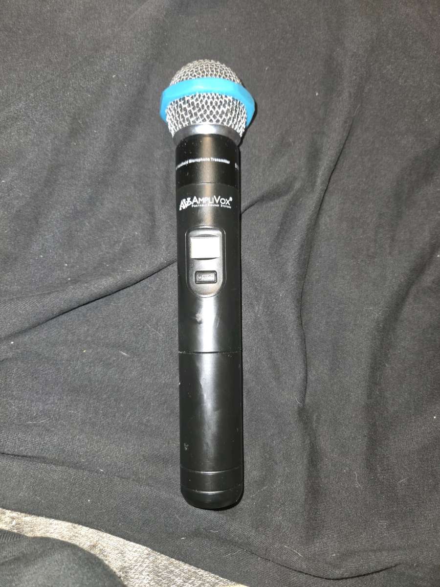 AMPLIVOX Portable Sound Systems Microphone