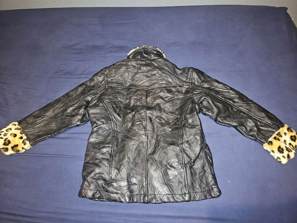 womens leather jacket