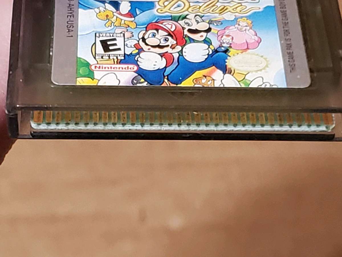 Super Mario Bros Deluxe  Cartridge Only Nintendo Game Boy Co