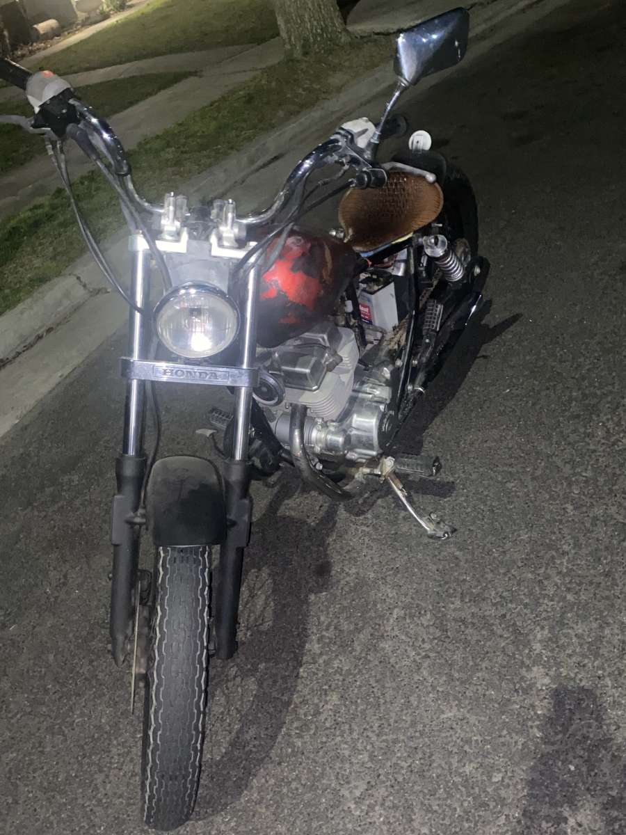 Motorcycle Honda Rebel 1985 950 Obo Fcfs