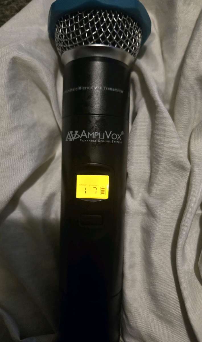 AMPLIVOX Portable Sound Systems Microphone