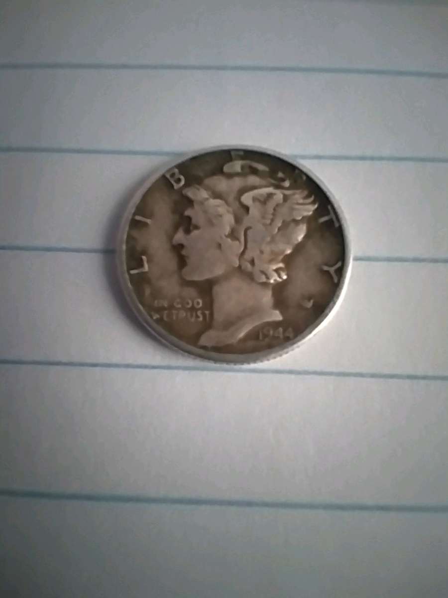 1944 Mercury dime