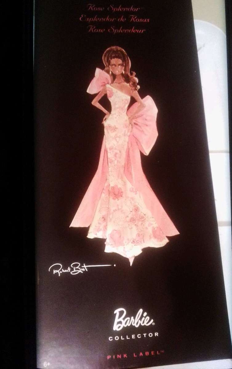 Rose Splendor Pink Label Barbie Collector