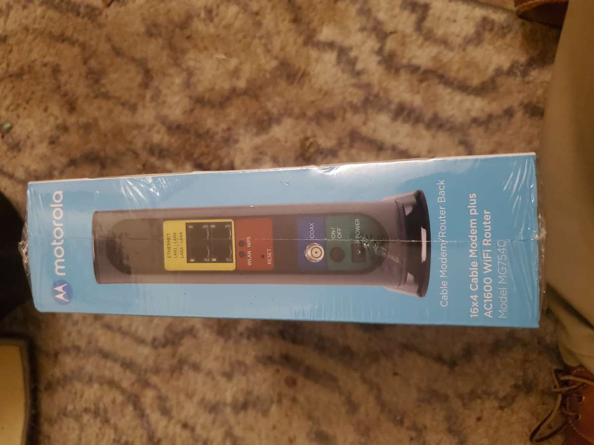 Motorola Modem Router Combo