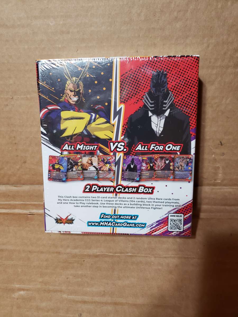 My Hero Academia Card  2 Player Clash Deck NEW