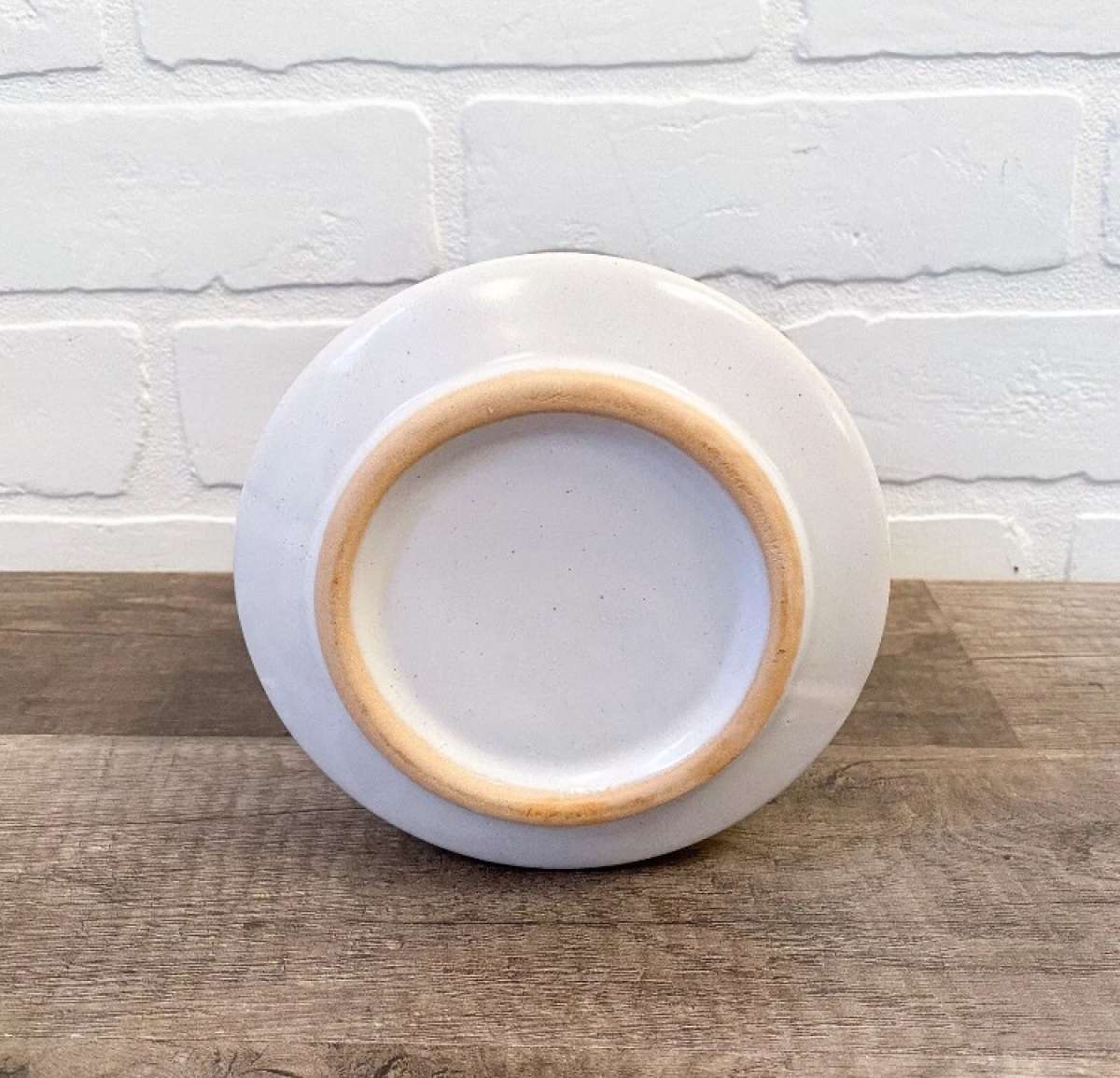 Vintage Kitchen Utensil Holder 70s Retro Kitchen Brown Ivory