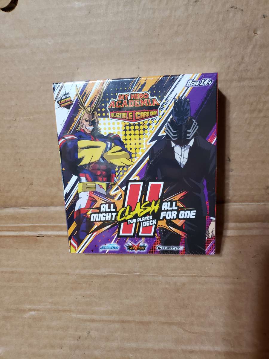 My Hero Academia Card  2 Player Clash Deck NEW