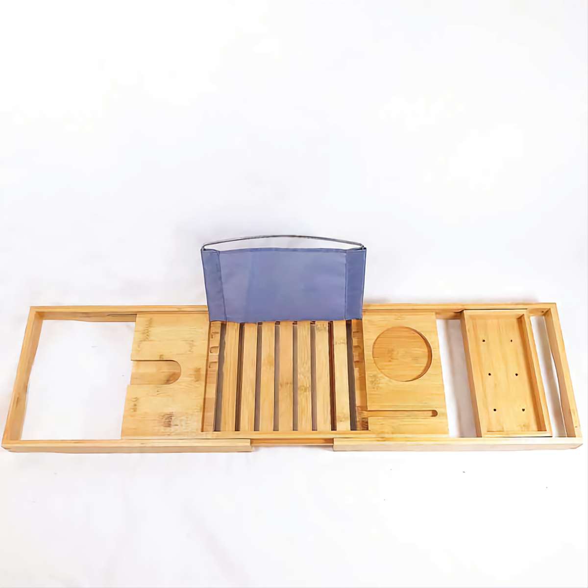 Home It EXPANDABLE Natural BAMBOO BATHTUB TRAY CADDY 27 34