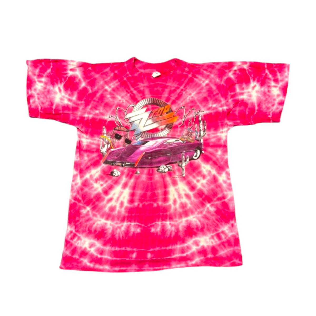 Vintage ZZ Top Recycler World Tour Mens Large Concert Tee