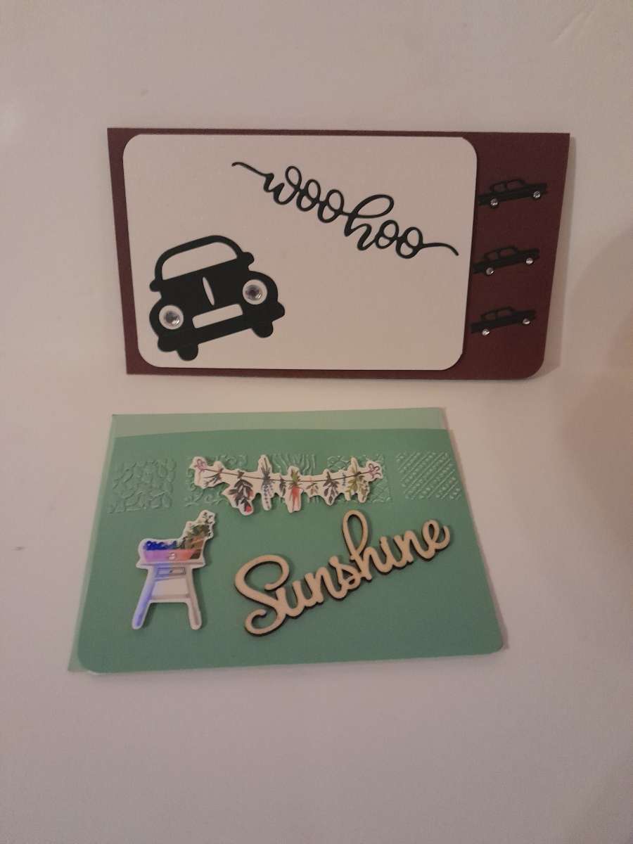 Homemade greeting cards for love