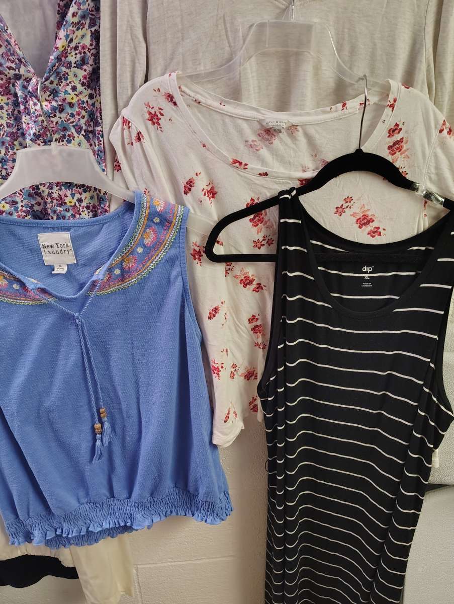 female xl tops