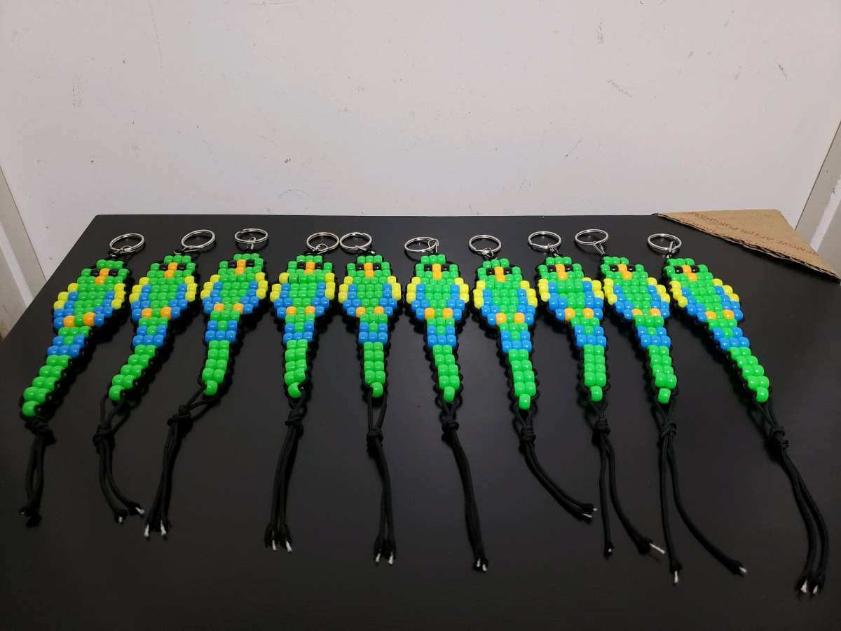 Parrots Keychains