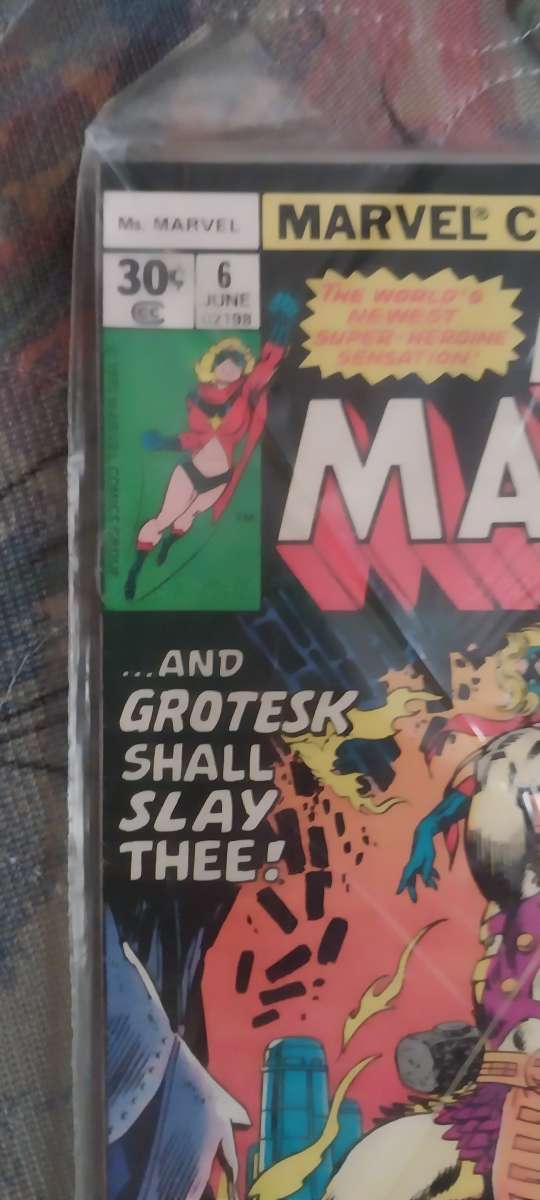 Ms Marvel comic book from Marvel comics group good condition