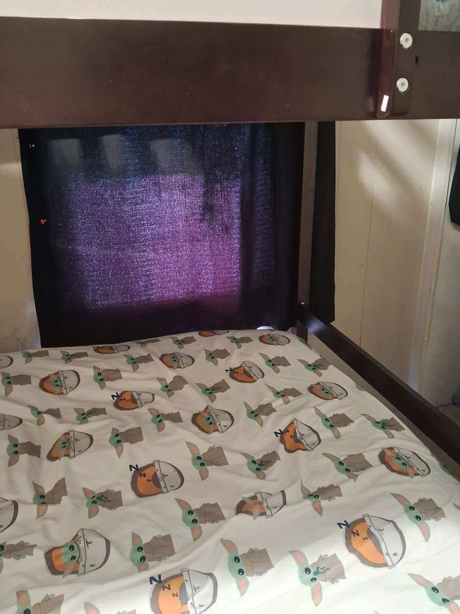 new bunkbeds made out of wood