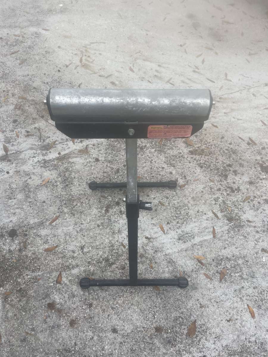 Stationary Roller Support Stand