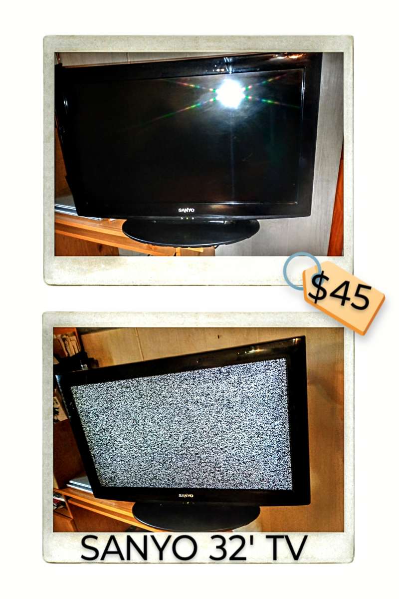 SANYO Flat screen television 32in