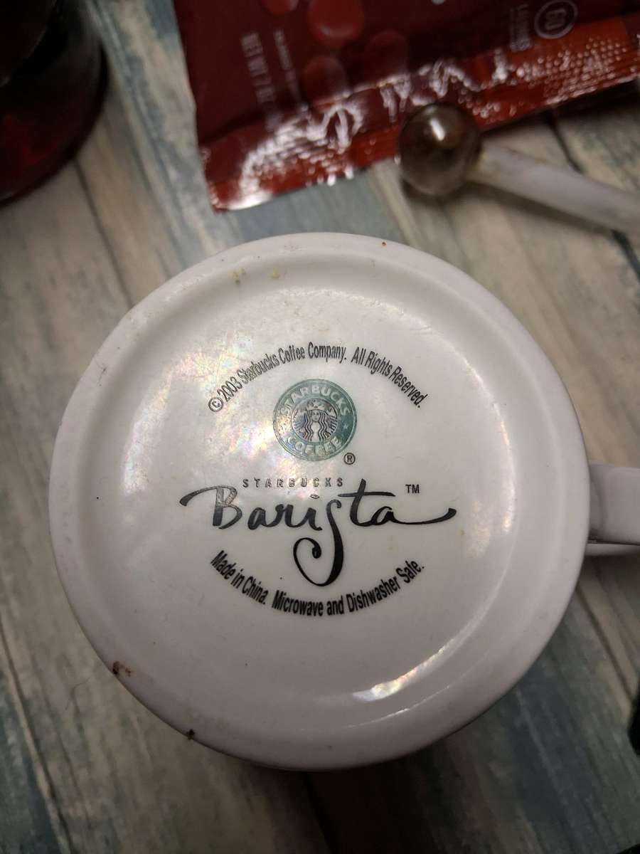 2003 Starbucks batista mug
