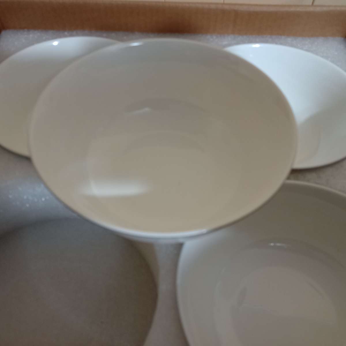 Fhgnysm 12 PieceBone China Tableware Set