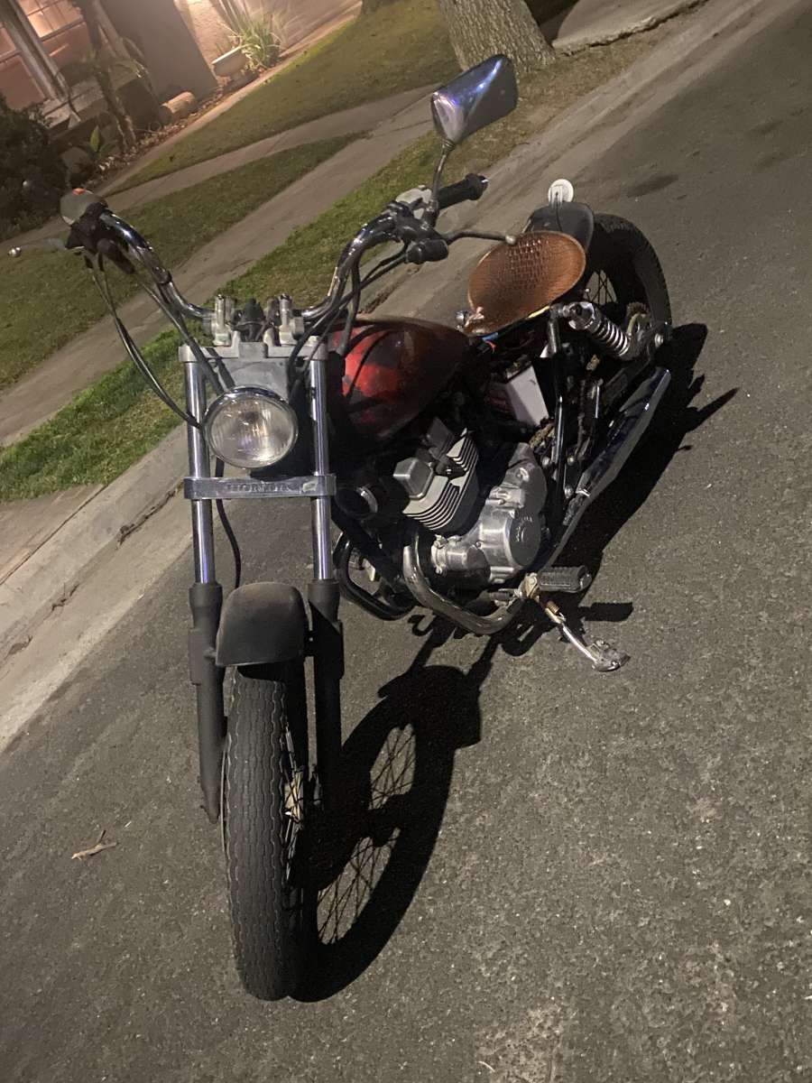 Motorcycle Honda Rebel 1985 950 Obo Fcfs