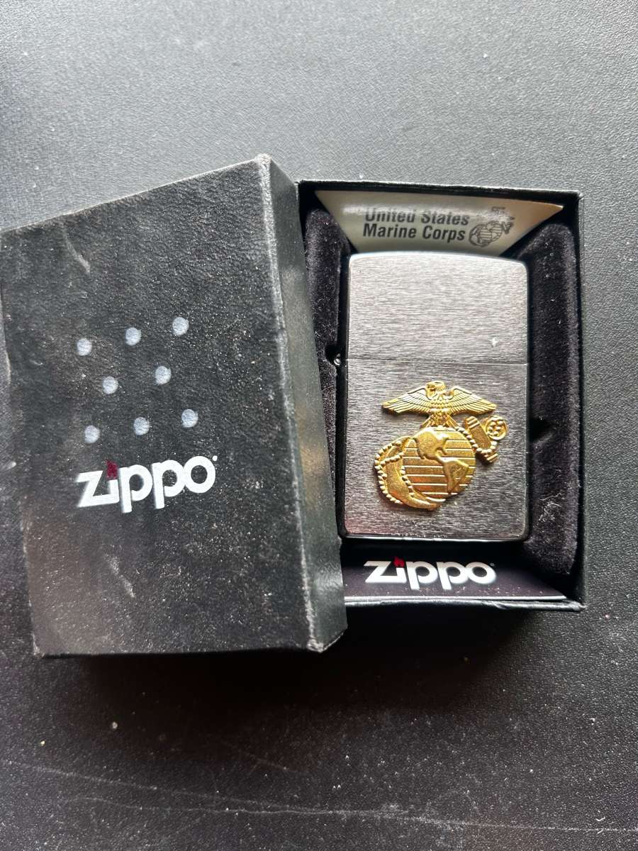 zippo collectible marine corps lighter