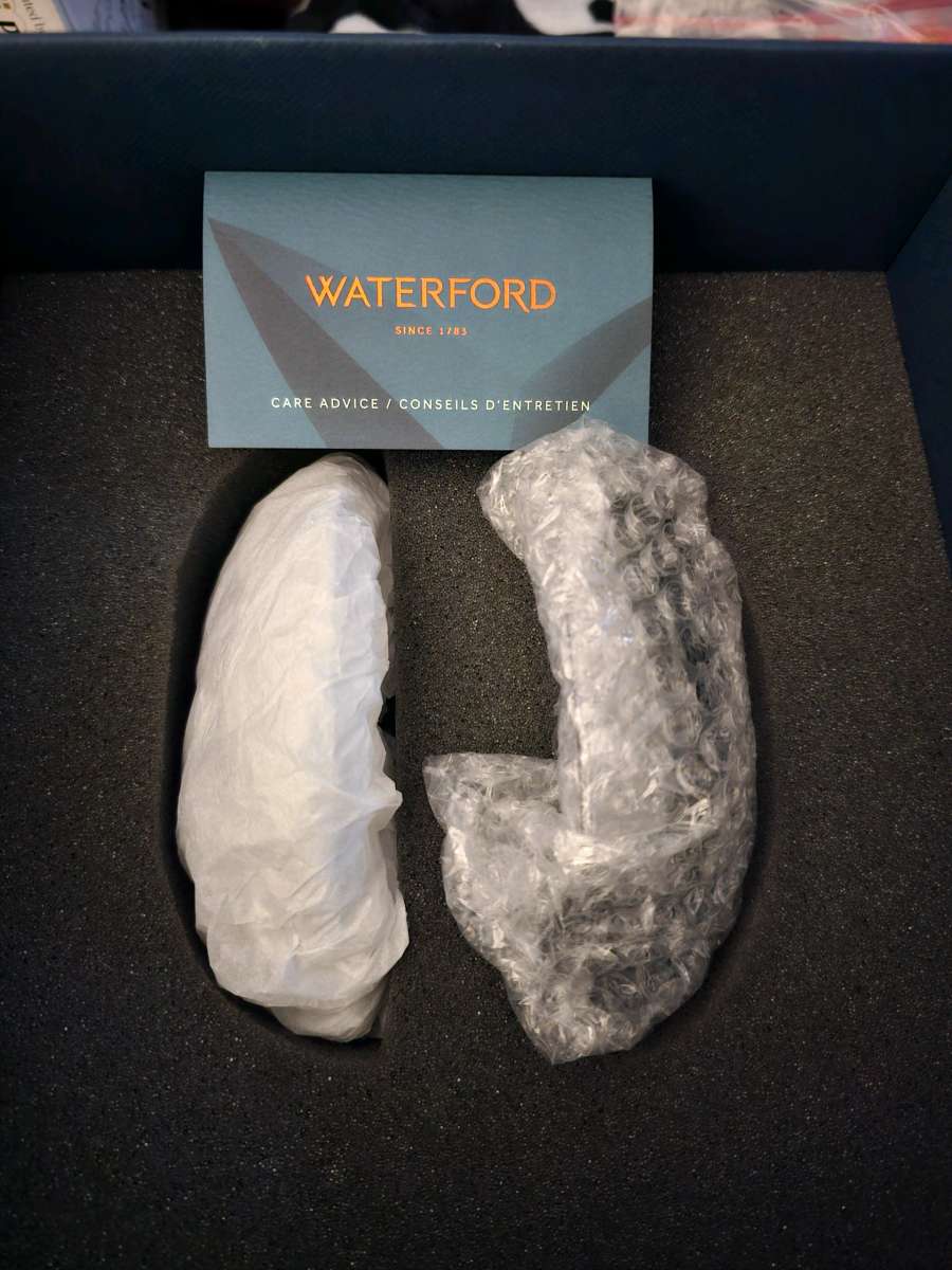 Waterford Black Crystal bowl