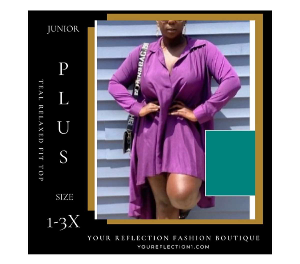 PLUS SIZE Relax Fit Top
